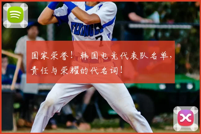 国家荣誉！韩国电竞代表队名单，责任与荣耀的代名词！